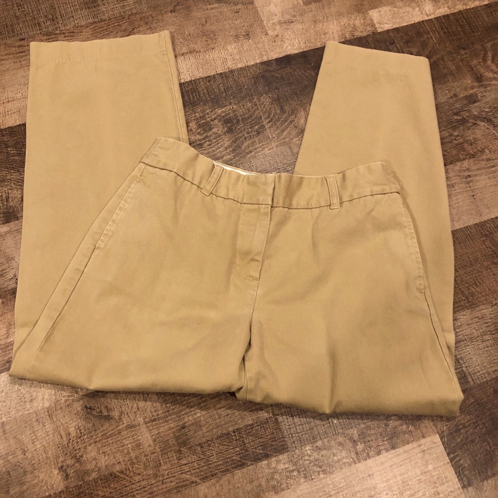 Bass Womens Size 8 Khaki Trouser Pants